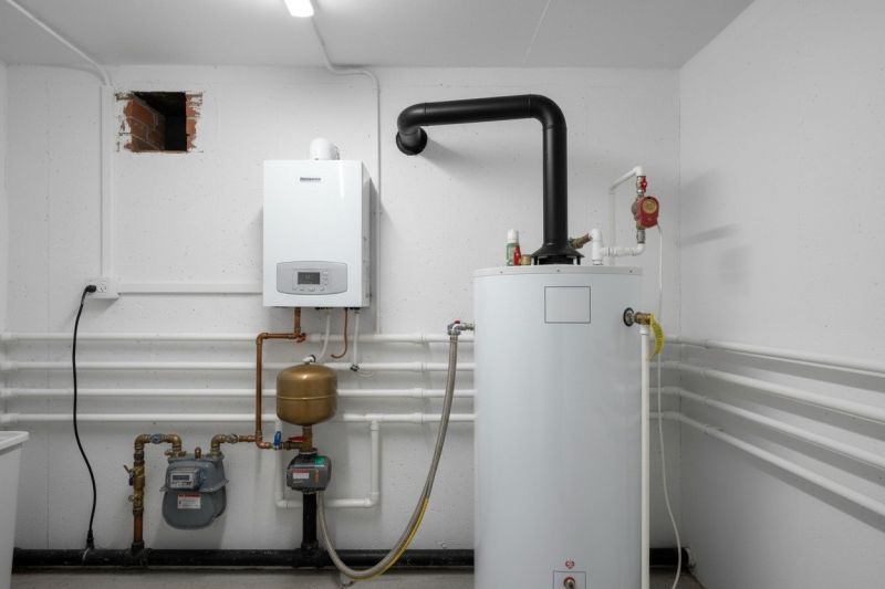 Gas Water Heater Installation detail